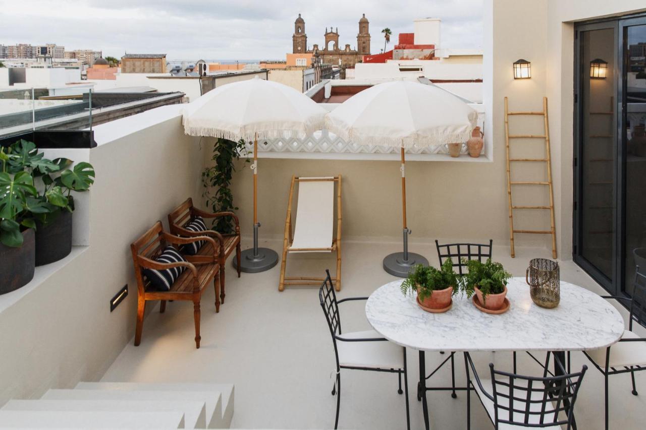 La Colonial Suites Apartamentos De Lujo ลาสปัลมาส เด กรานคานาเรีย ภายนอก รูปภาพ