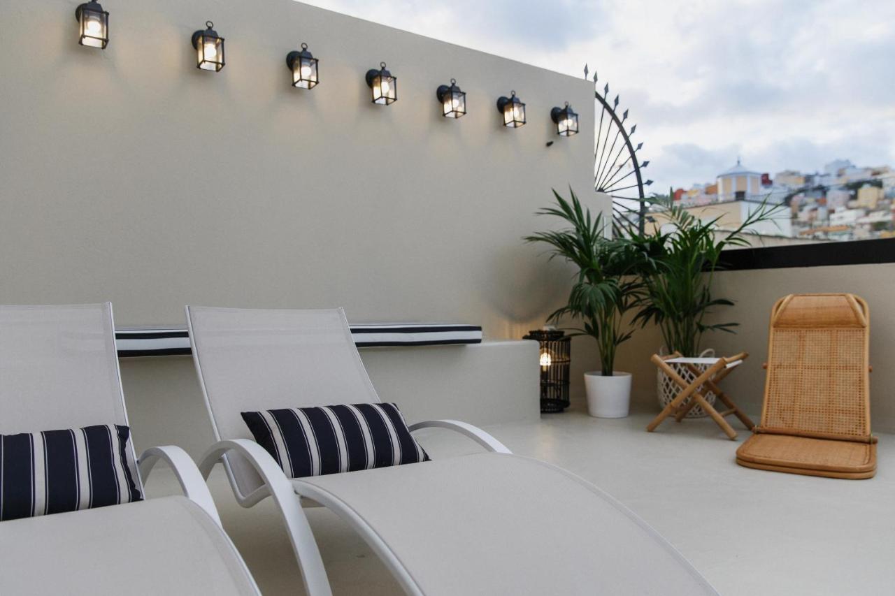 La Colonial Suites Apartamentos De Lujo ลาสปัลมาส เด กรานคานาเรีย ภายนอก รูปภาพ